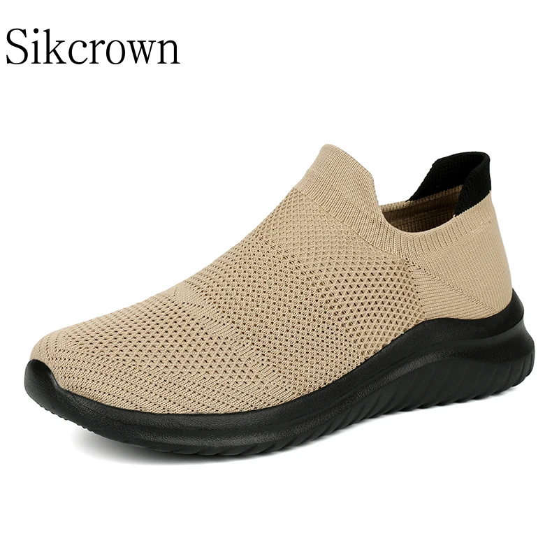 Black Sock Shoes Men Sneakers Sport Women Walking Running Fashion Lightweight Casual Soft Male Breathable Anti-slip Sneakers