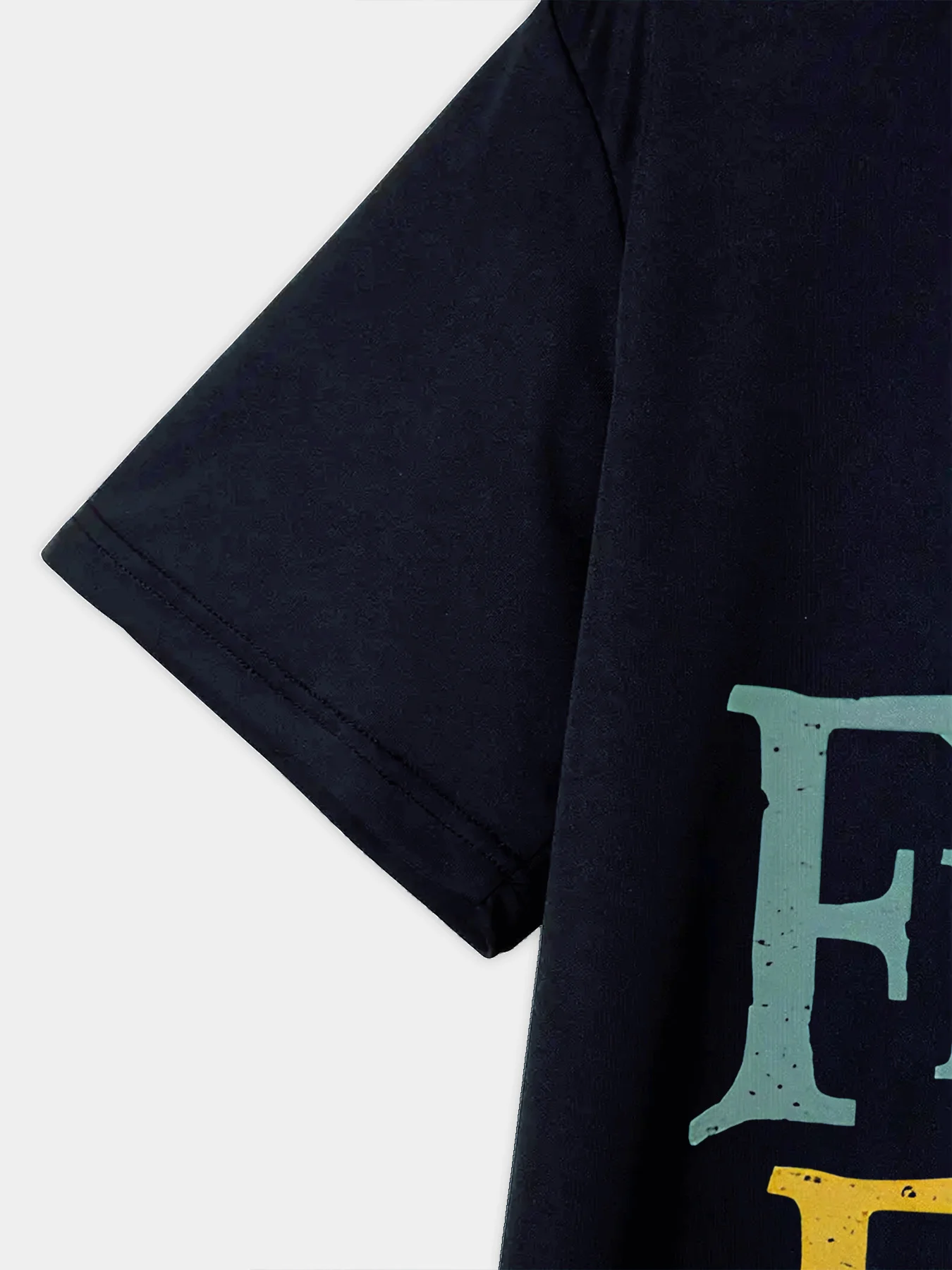 Lustiges Angel-T-Shirt für Herren mit Aufdruck „Here Fishy Fishy“ auf der Rückseite, Bass-Grafik, Rundhalsausschnitt, kurzärmeliges Oberteil – Detail 4