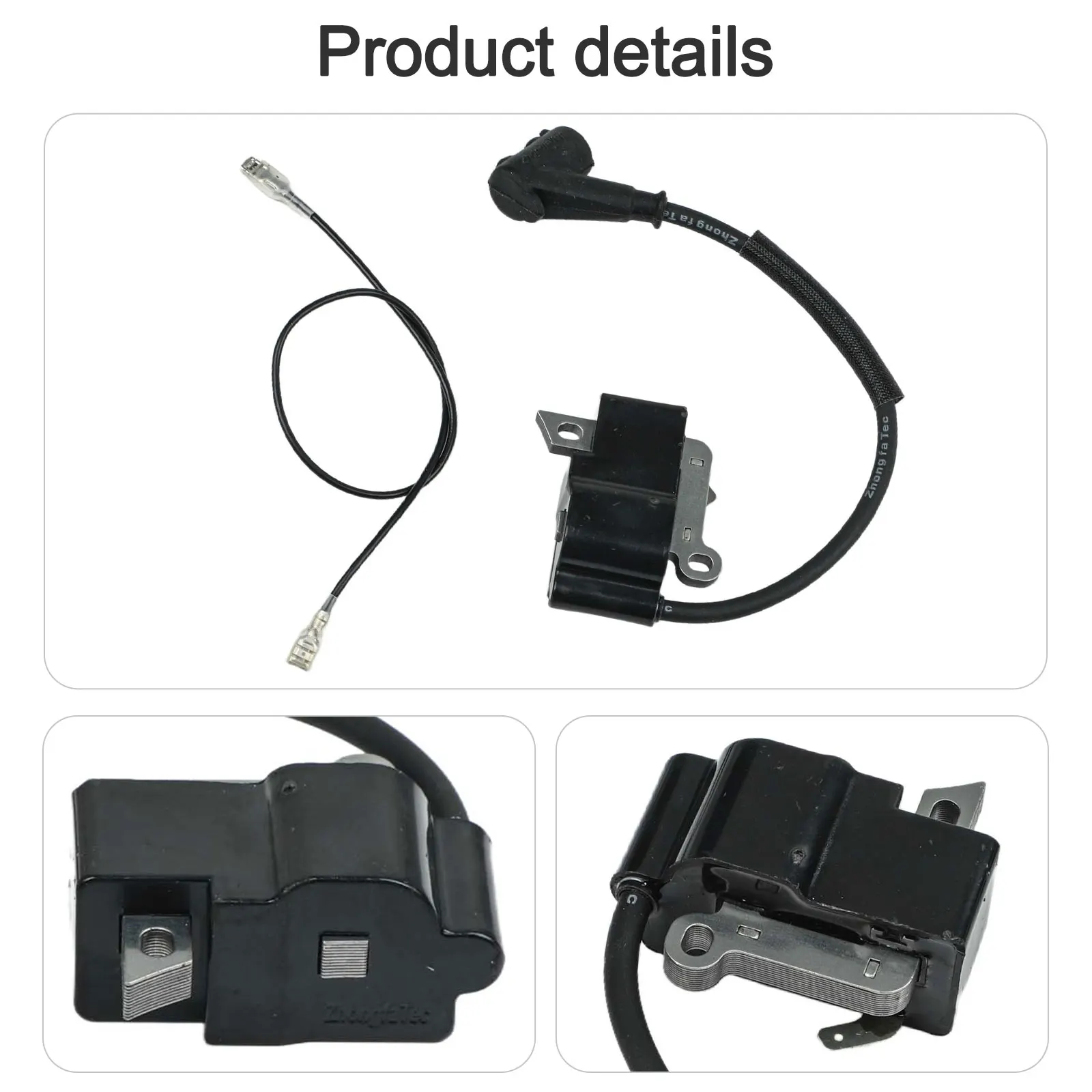 For MS661 MS661C Ignition Coil Plastic Garden Power Tool Ignition Coil Moudle Lawn Mower 1144 400 1301 Chainsaw Parts