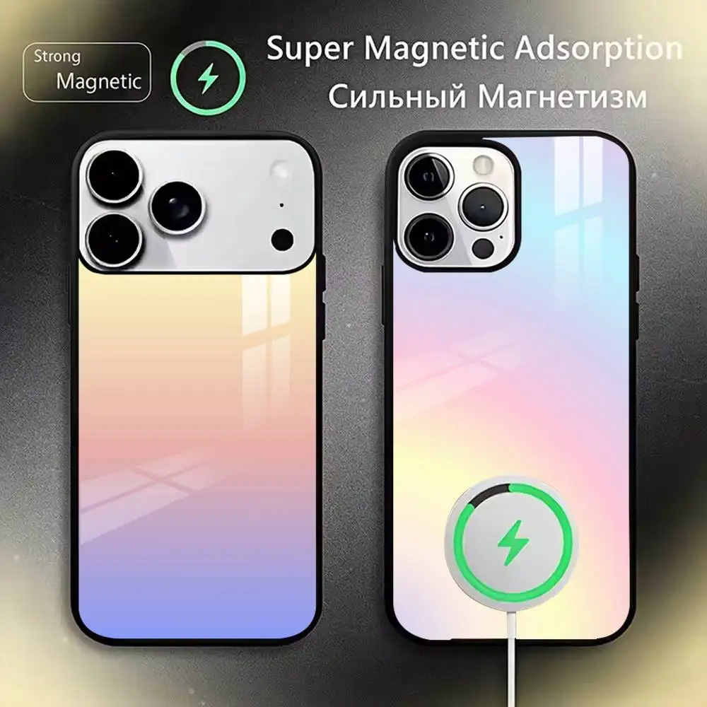 

Cute Fried Egg Seamless Pattern Phone Case For iPhone17,16,15,14,13,12,11 Plus,Pro Magnetic For Magsafe Wireless Charging