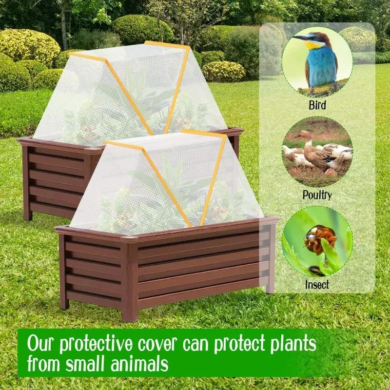Multifunctional Insulated Plastic Cover Cold Resistant Thermal Protection Outdoor Plant Protector Insect-Proof Anti-Aging Cover