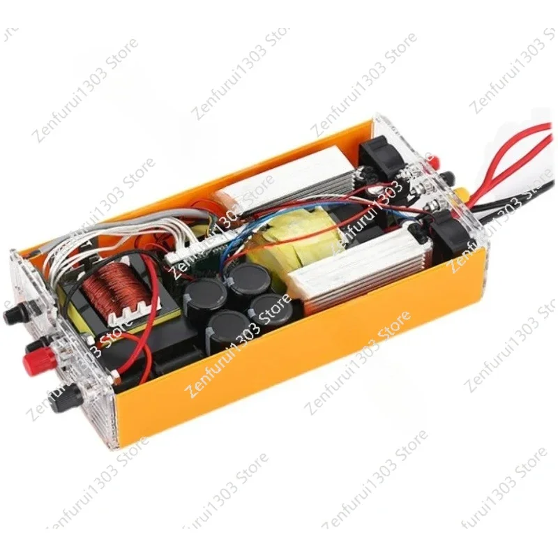 SAMUS-1600M 4000W 12V Battery High Power Smart Inverter Converter Electronic Step-Up Transformer for Outdoor RV Travel
