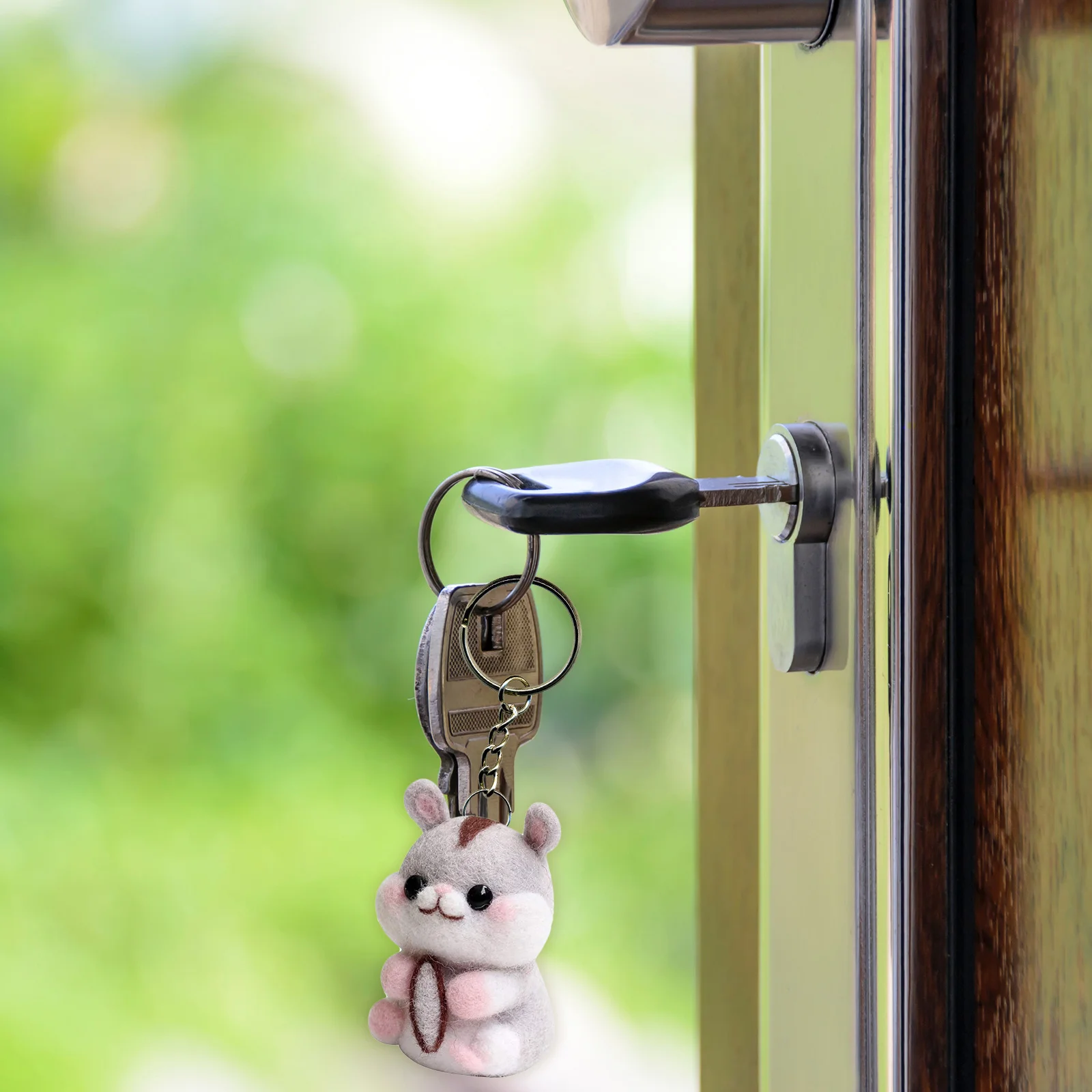 

3Sets Wool Felt DIY Kit Needle Felting Craft Accessories Safe Durable Material Perfect for Crafting Felt Animal