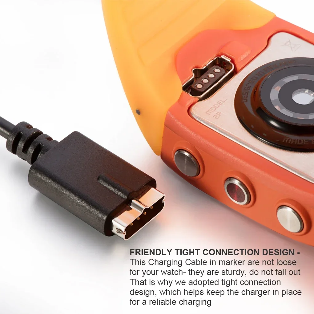 USB Charging Cable for Polar M430 Smart Watch 1M Charge Data Cord for Polar M430 GPS Running Sport