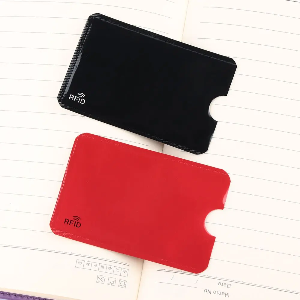 5PCS Anti Theft for RFID Credit Card Holder Protector Blocking Case Aluminium Bank Card cover