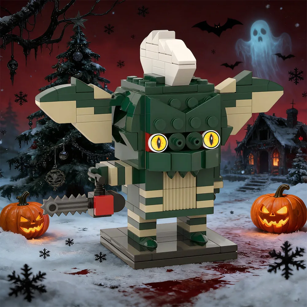 Blocos de Montar MOC Stripe Spirit: Brinquedos de Monstro Travesso de Comédia de Terror para Adultos