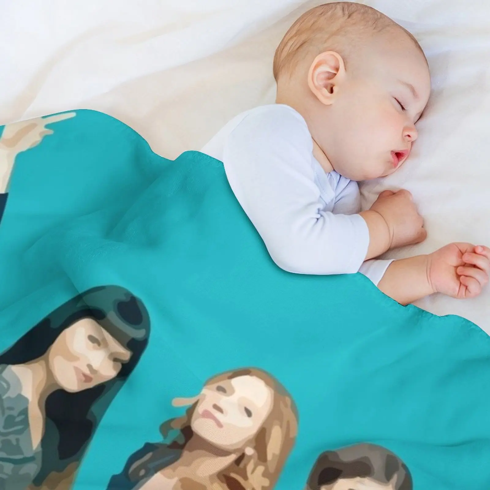 الملعب الكمال 3 ملصق رمي بطانية هالوين لحاف هدية مضحكة لبطانيات الطفل #3