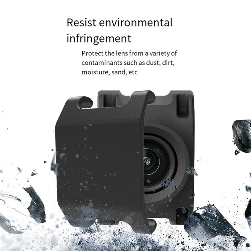 غطاء حماية عدسة JABS لنقل الصور DJI O4 مقاوم للخدش وحماية عدسة مضادة للتصادمات