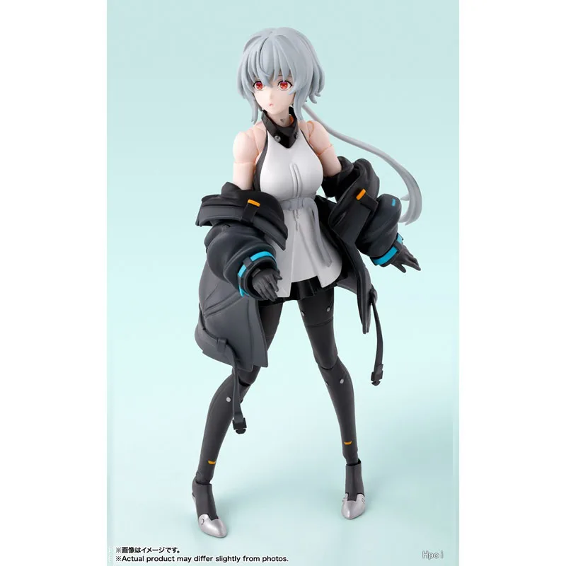 بانداي حقيقية SYNDUALITY نوير أطقم منمذجة SHF نوير أنيمي فتاة عمل الشكل جمع نموذج لعب للأطفال هدايا عيد الميلاد #5