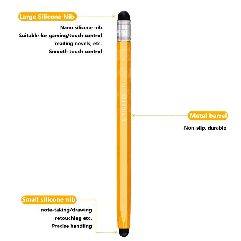 Universeller Eingabestift für alle Touchscreens, hochpräziser kapazitiver Eingabestift zum Zeichnen für iPad, iPhone, Samsung, Galaxy, Kindle-Tablet