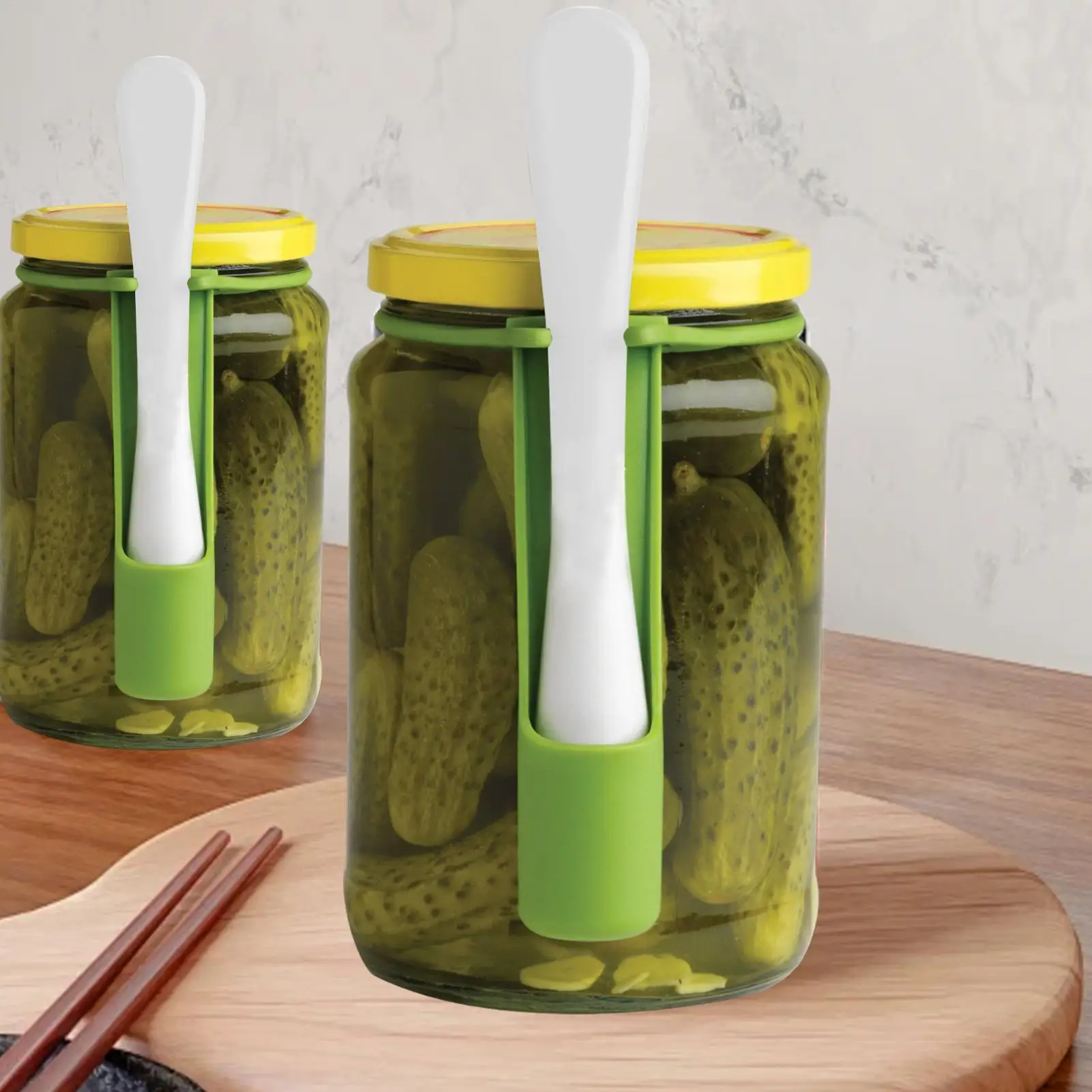 Pickle Grabber Multifunction Fruit Picker Fork Olive Pepper pickle picking tool for jar pickle picker kitchen small tool ﻿