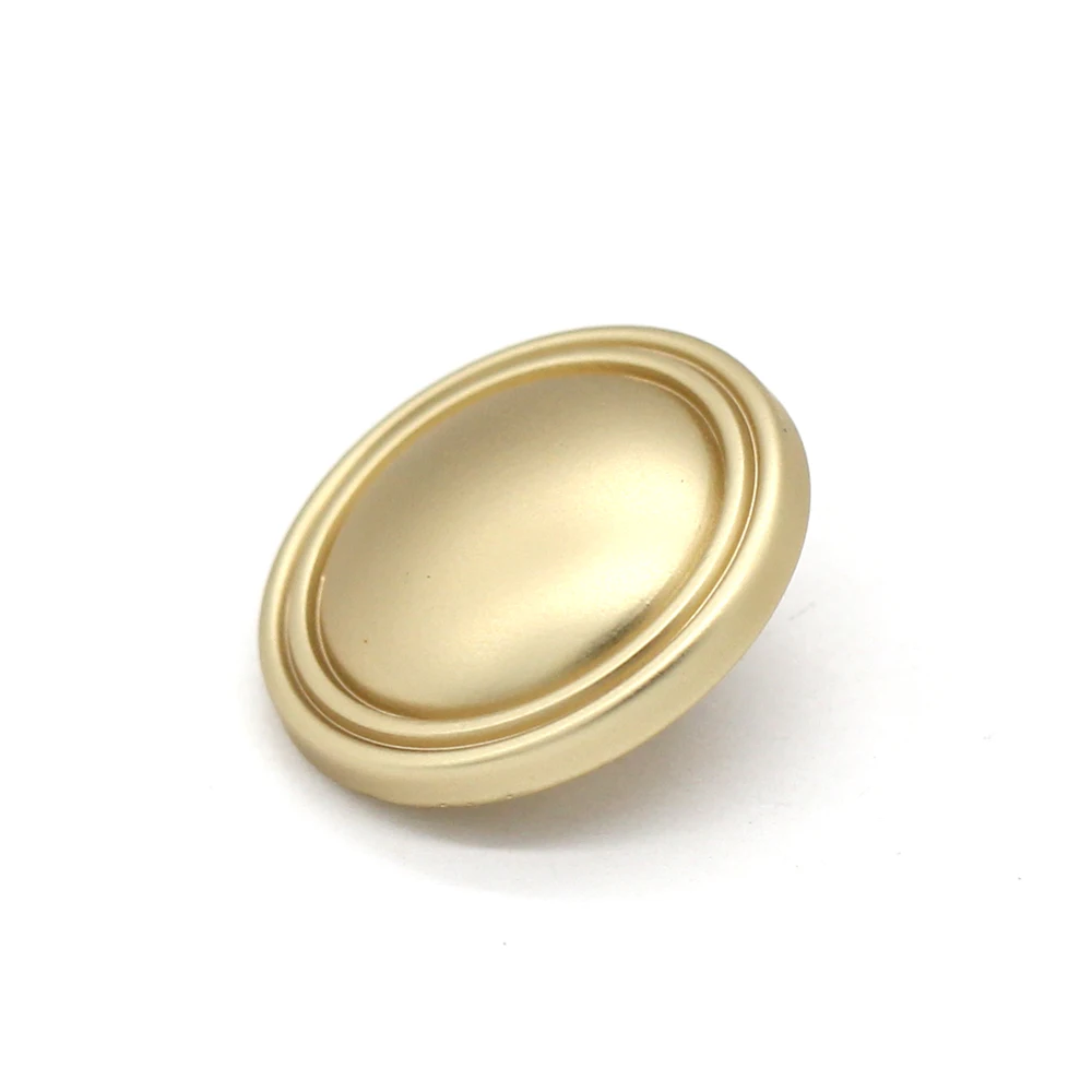 HENGC 15/18/20/23 mm runde Pilz-Gold-Metallknöpfe für Kleidung, modisch, weiblich, Mantel, Jacke, Winterdekorationen, Nähen, Basteln – Detail 15