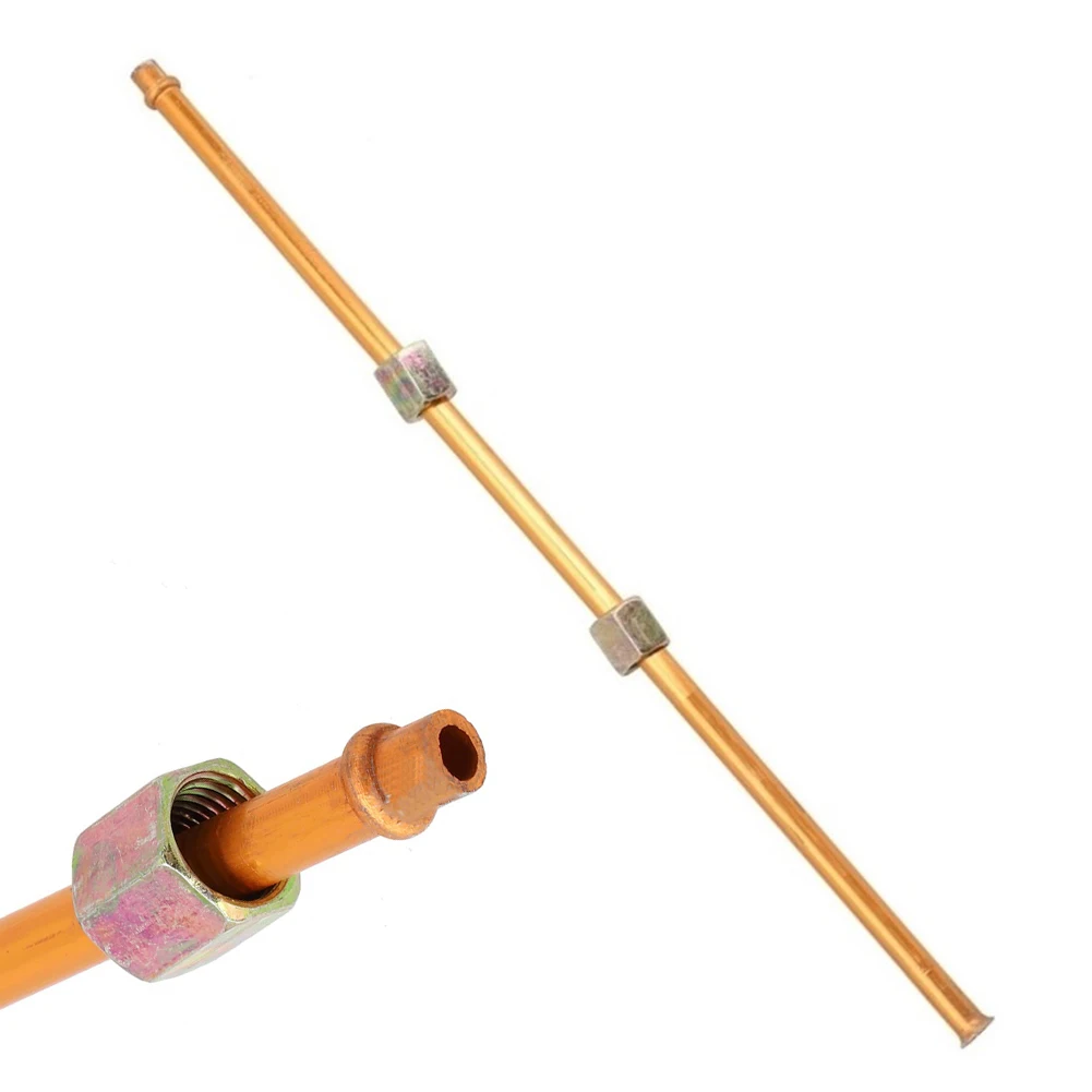 400mm Thread Aluminum Air Compressor Exhaust Tube Replacement Tone Parts Stainless Steel Hose Pressure Relief Valve Tube