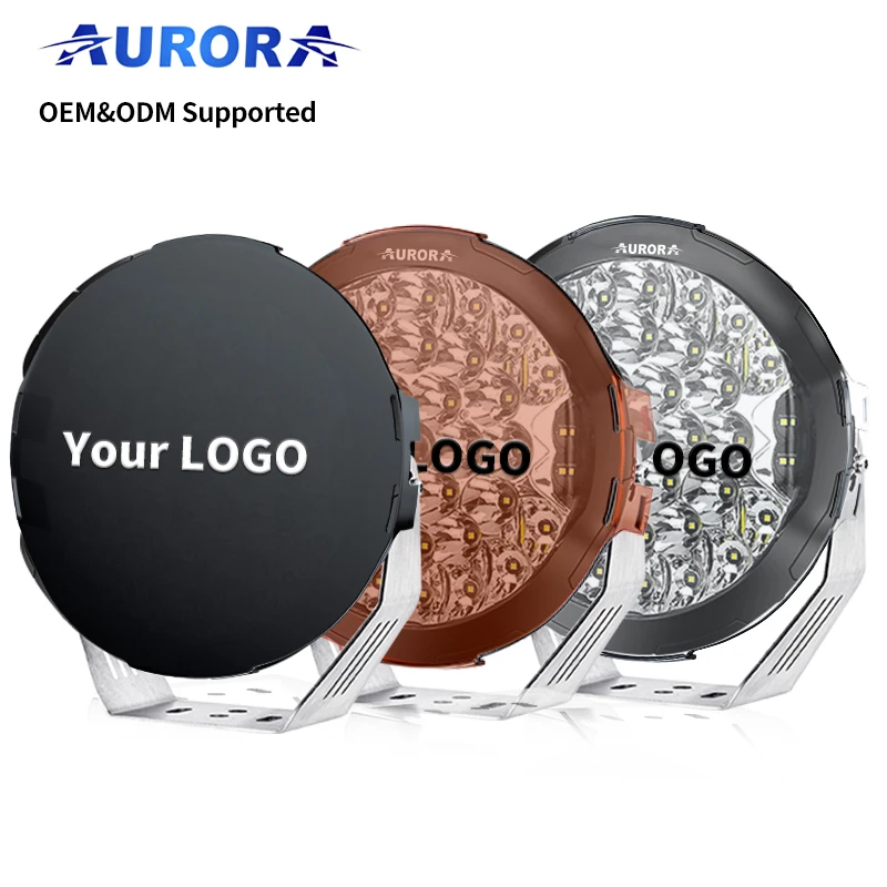 

Мощный лазерный светодиодный фонарь для ATV и UTV Aurora, круглый, 7 и 9 дюймов