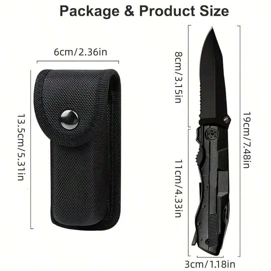 Multi-functional Single-tool Pliers EDC Screws Multi-head Combination Outdoor Portable Home Maintenance Folding Knife Pliers