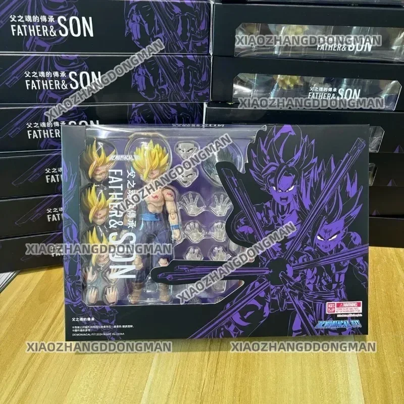 In Stock （24 hours delivery） Dragon Ball Demoniacal Fit DF SHF Father and Son Set Goku Gohan Action Figure Toy Model Gift