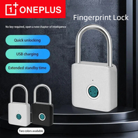 OnePlus Smart Fingerprint Padlock IP54 Waterproof Rust-proof Padlock Smart Electronic Anti-theft Password Lock Cabinet Drawer
