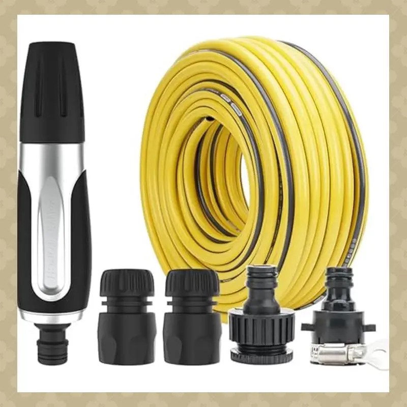 

AB45 3 Meters Car Wash Water Household Tool Set, Household High-Pressure Artifact Nozzle Gardening Tools Easy Install