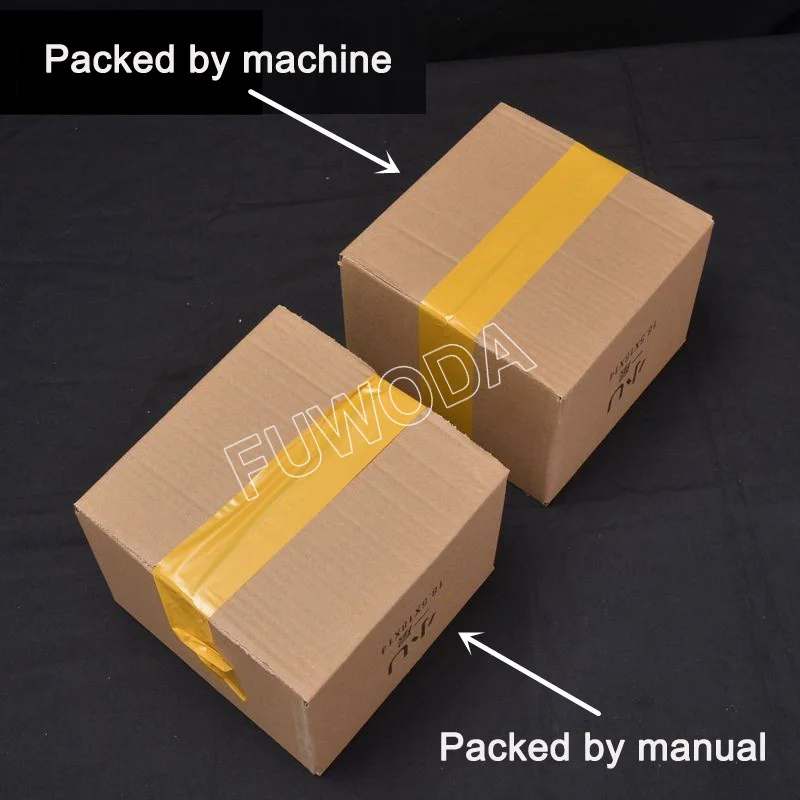 Special-shaped Baler Small Carton Box Tape Wrapping Semi-automatic Packing Machine