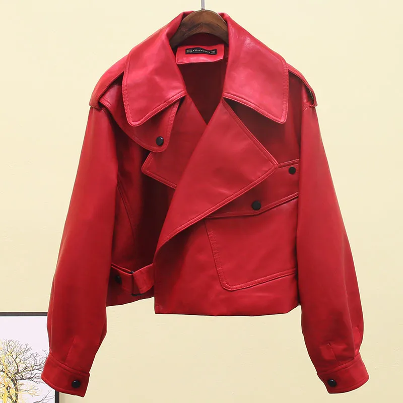 

Leather Jacket Fashionable Motorcycle PU Leather New Style Jacket