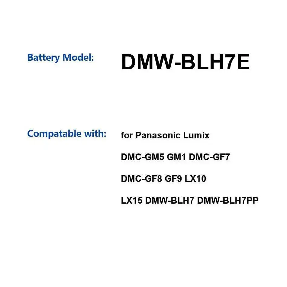 Camera Battery Dmw-…