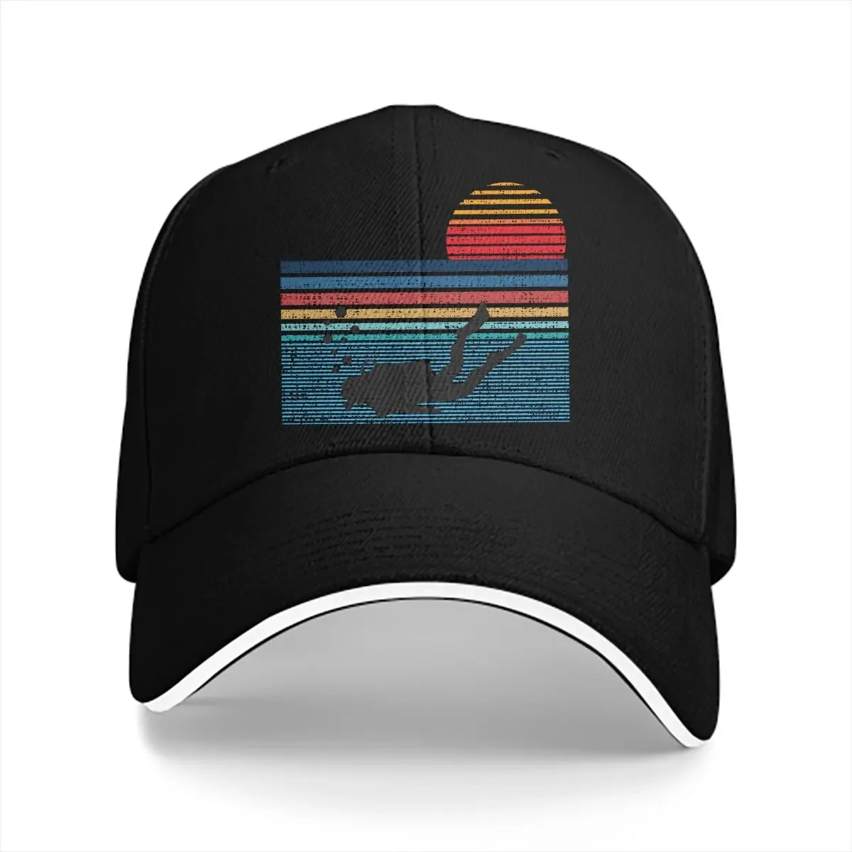 

Scuba Baseball Caps Peaked Cap Diving Dive Sun Shade Hats for Men Women