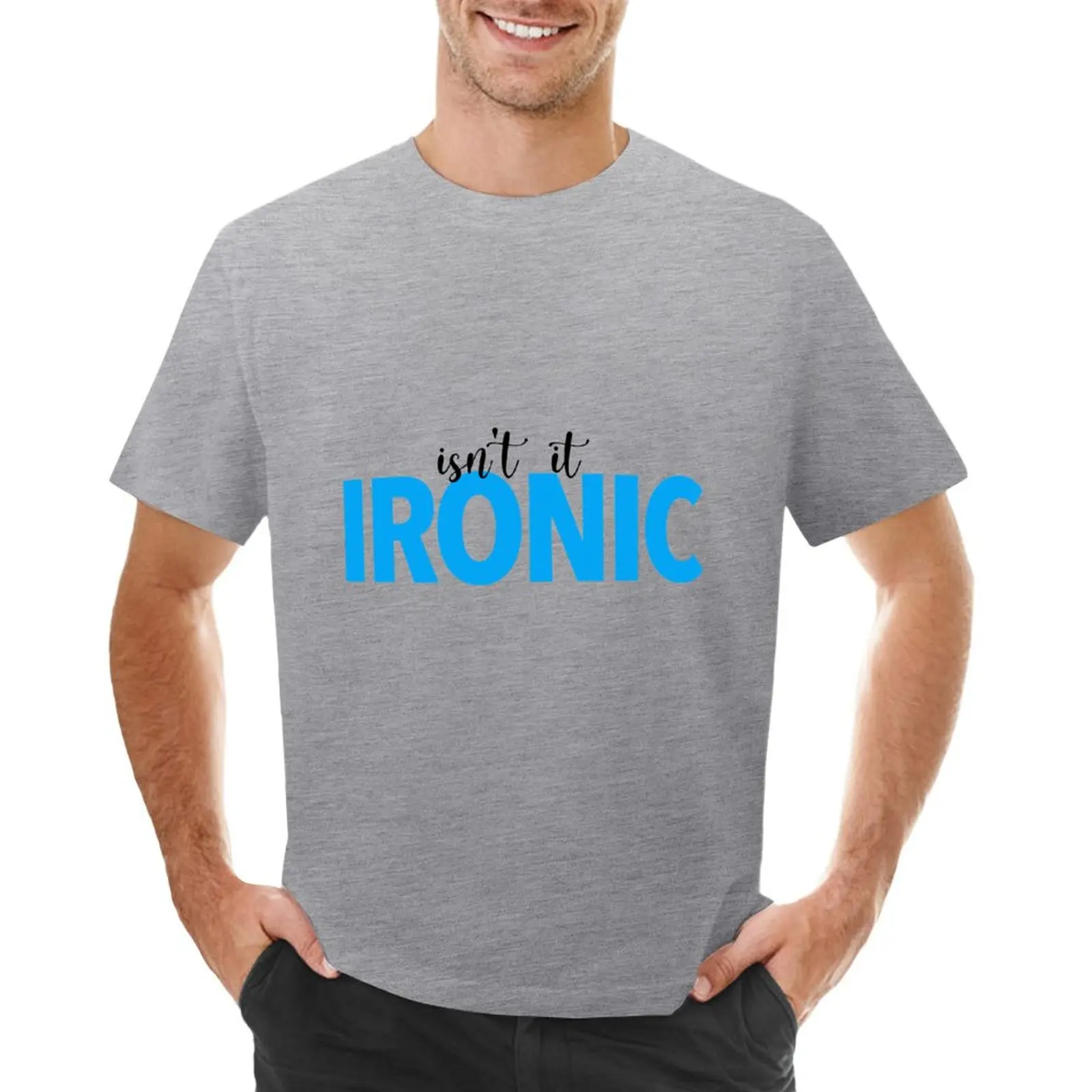 isn’t it ironic - jagged little pill inspired T-shirt summer tops shirts graphic tees mens graphic t-shirts hip hop