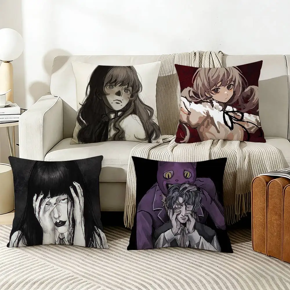 

Game F-Fear H-Hunger Various Sizes Square Pillow Case For Car Home Bedchamber Decor