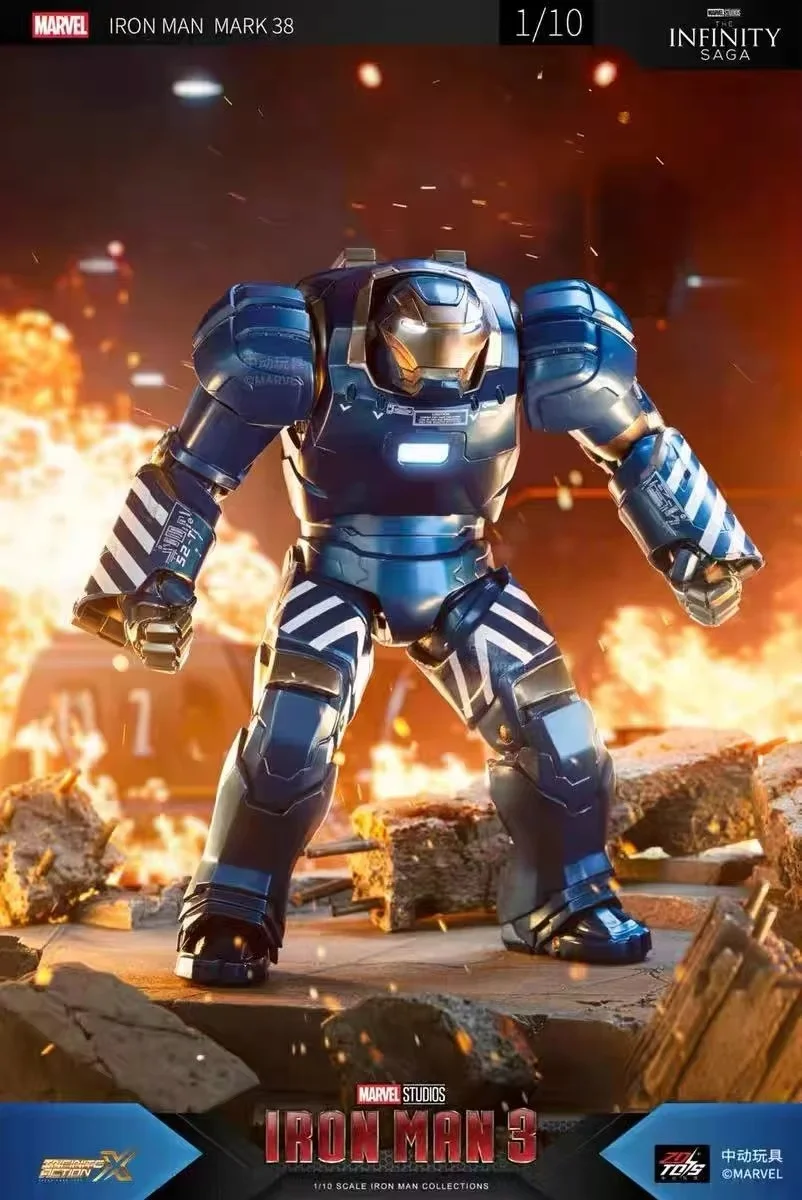 Zd Toys الرجل الحديدي سلسلة المشتركة المنقولة Mk11 12 14 15 23 27 36 37 Mk38 Mk40 فيلم عمل الشكل 7 بوصة Markdolls هدايا عيد الميلاد #3