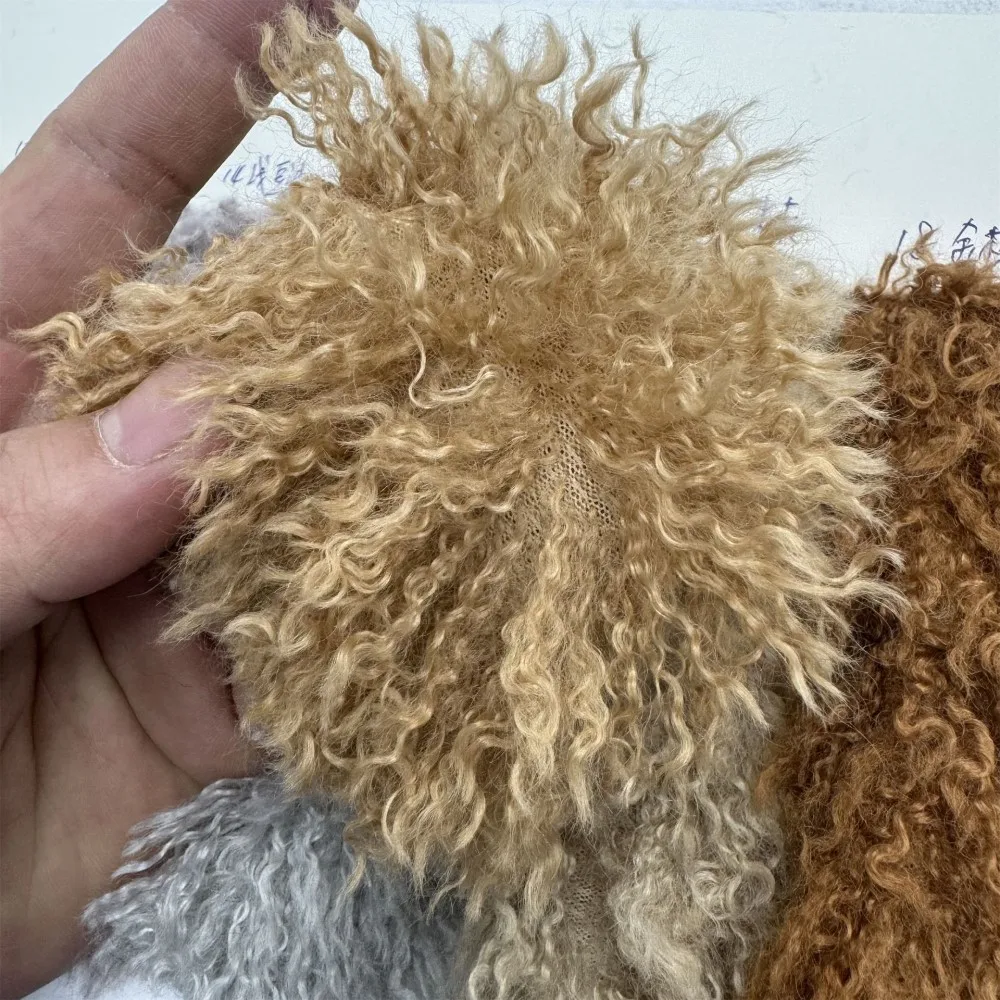 Tessuto di visone peluche di circa 3cm senza elasticità 160x90cm pelliccia di abbigliamento per bambole fai da te in poliestere artificiale calcolo