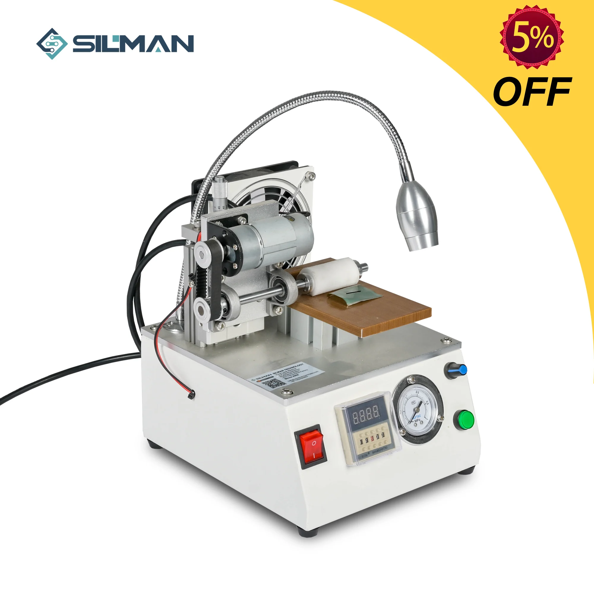 Silman Wholesale FFC FPC Cavo LCD COF Cleaner De vice Macchina per la pulizia per strumenti di attrezzature di riparazione del pannello display TV