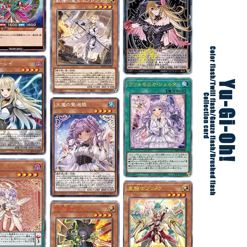 Homemade Diy Yu-Gi-Oh! Vaalmonica Dogmatika Ecclesia the Virtuous Sky Striker Ace Collection flash Card Toys Gift
