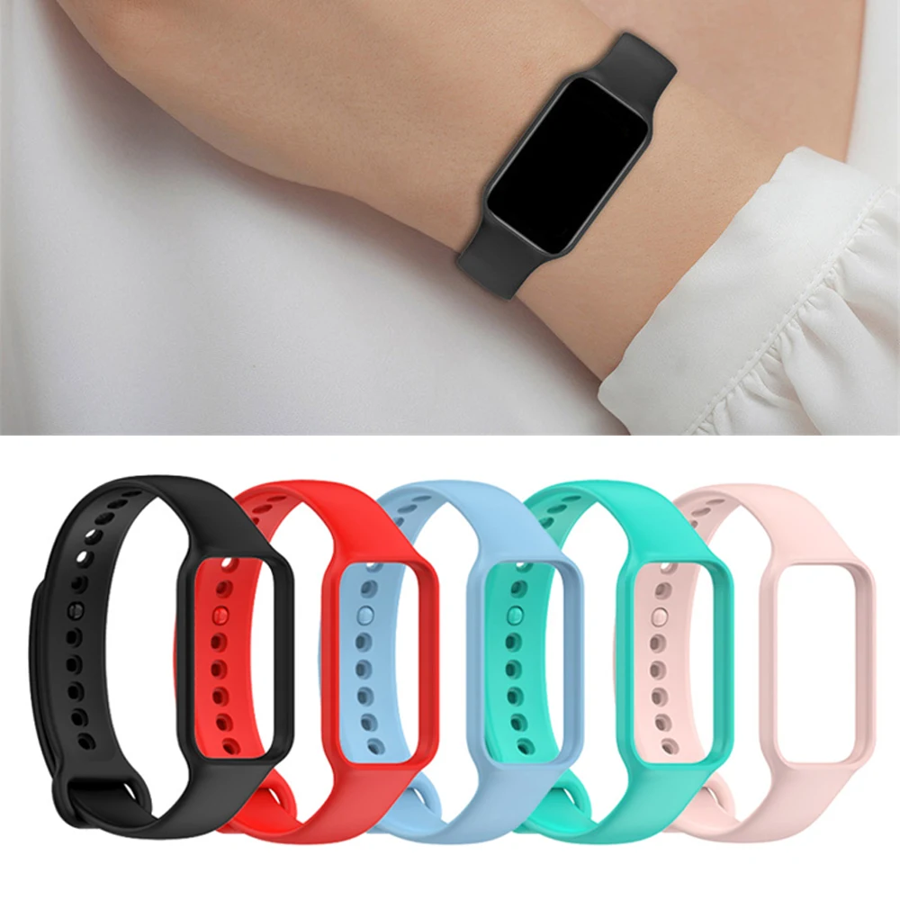 Fashion WatchBand For Redmi Band 2 SmartWatch Strap Wristbands Bracelet For Xiaomi Band 8 Active Correa WristBand Accessories