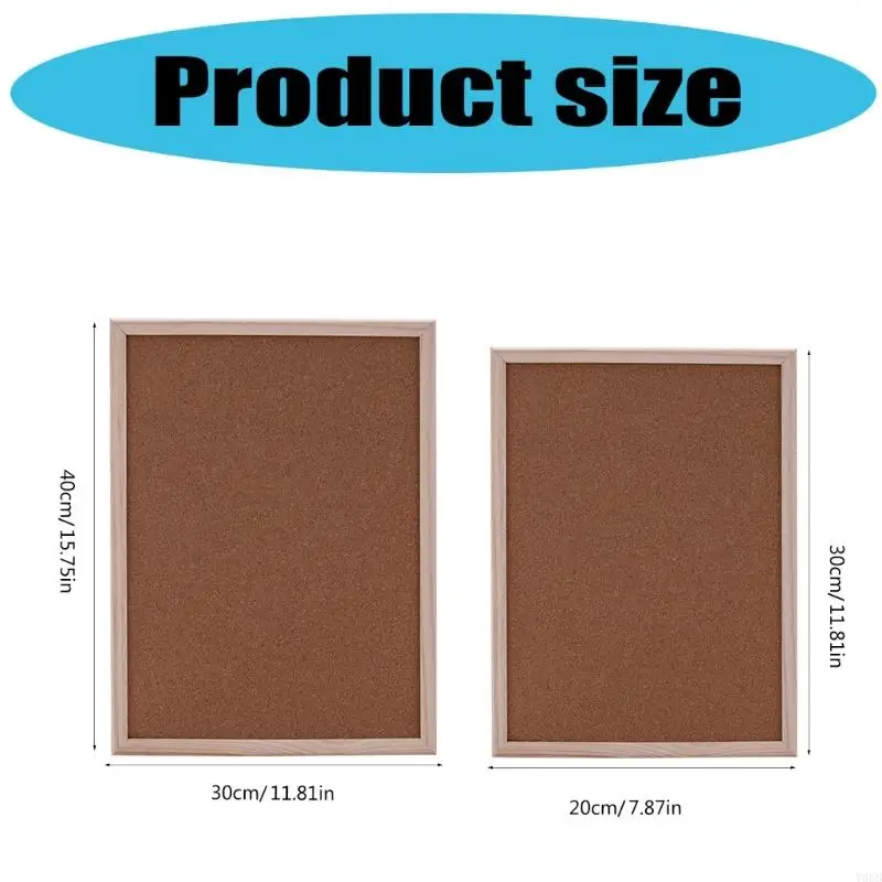 Y88B Cork Board ประกาศการประชุมคณะกรรมการบันทึกการตกแต่งบ้านสำหรับการแขวนภาพถ่าย