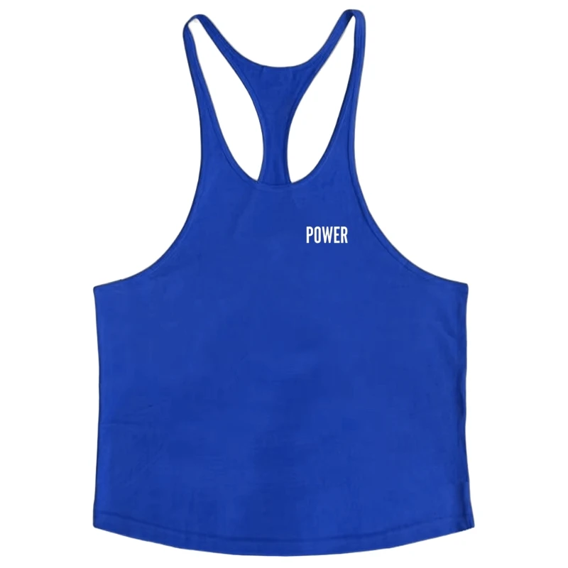 سترة سترينجر للرجال للتمرين المكثف في صالة الألعاب الرياضية وخالية من الأكمام بدون أكمام وظهر خلفي خفيف مع أشرطة ثابتة لكمال الأجسام