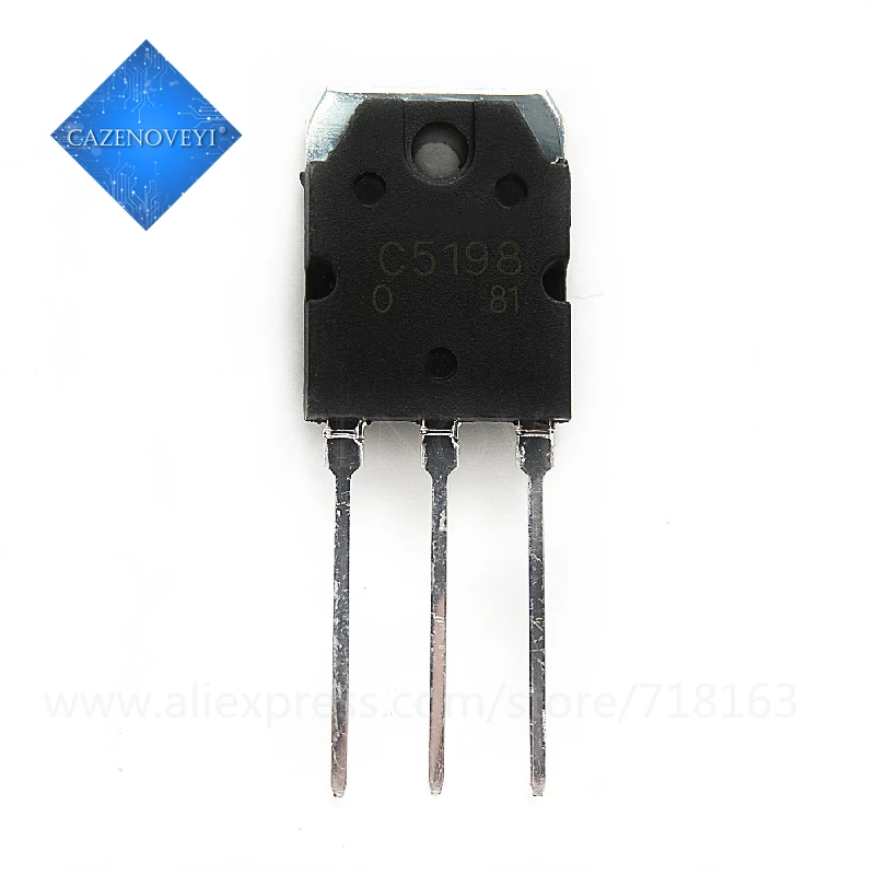 10pcs/lot 5pairs 2SC5198 2SA1941  (A1941 + C5198)  Transistor original authentic In Stock