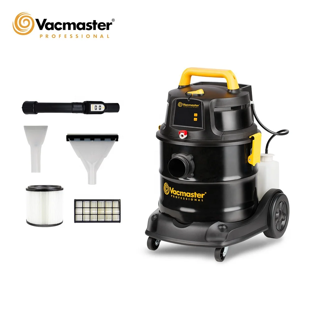 Vacmaster Commercial Hand Held Portable Upright Canister Car Manual Steam Wet Washing Shampoo Carpet Vacuum Cleaner- VK1320SIWR6