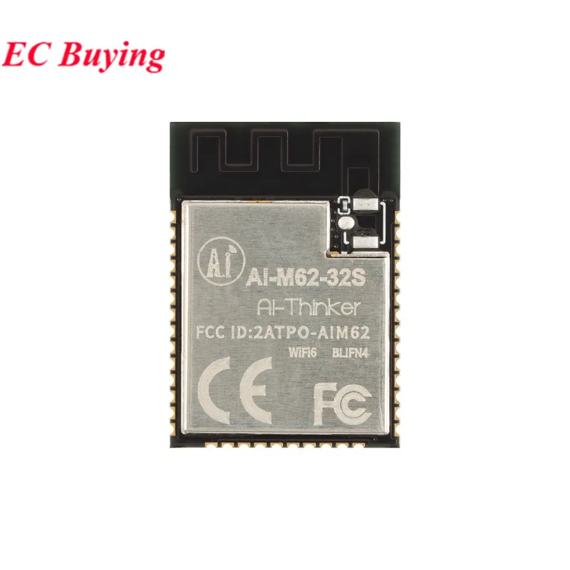 Ai-M62-32S-Kit Ai-M62-32S Ai-M62-32S-I Wi-Fi6+BLE5.3 Thread Combo Wireless Module Development Board 32-bit RISC-V MCU