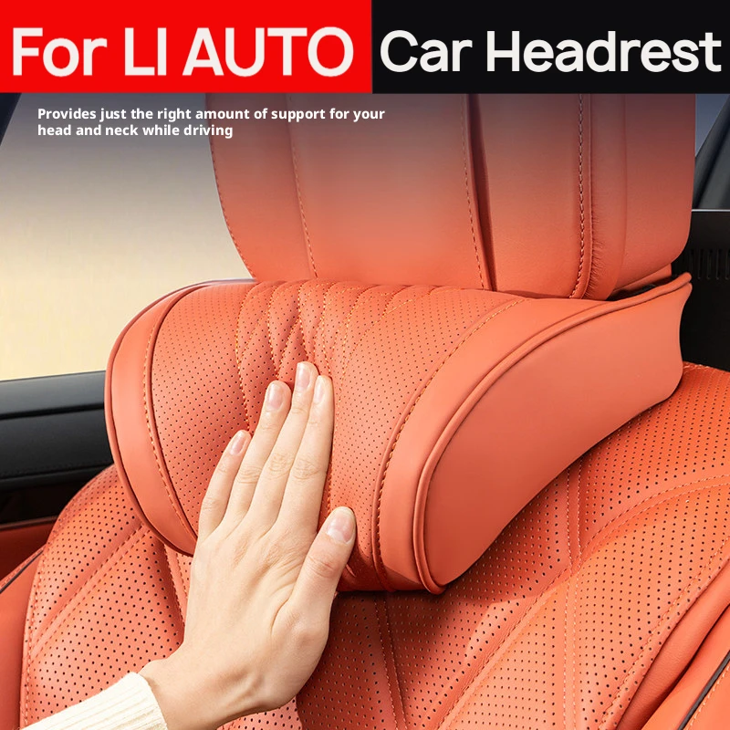 Memory Foam Headrest & Lumbar Support Set For Li Auto L7  L8  L9  MEGA  ONE All Season Use Car Interior Accessories