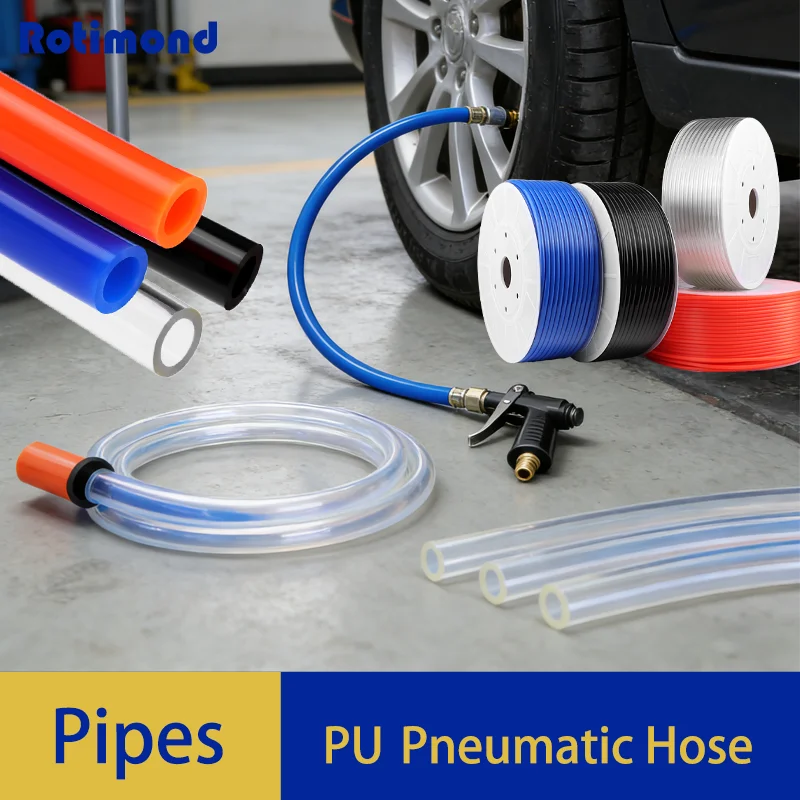 

Пневматический полиуретановый шланг высокого давления 5/10 м, 4/6/8/10/12/14/16 мм, для компрессоров, пневмоинструмента и промышленного оборудования