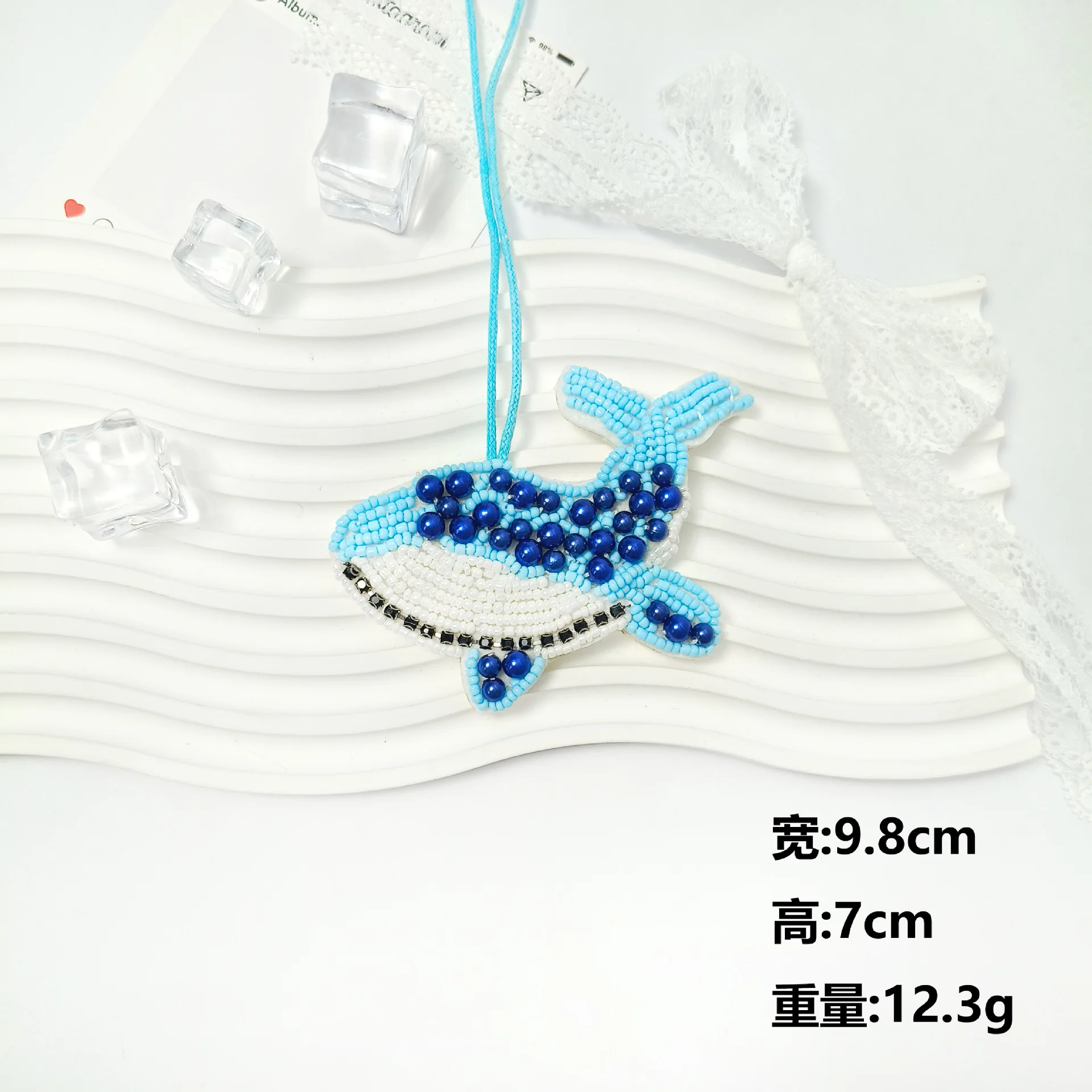 New Pendant Hand-Stitched Beads Marine Creatures Shells Turtles Patch Coat Hangers Ornaments Ribbons And Accessories