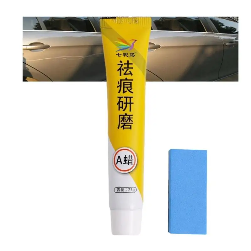 

Scratch Remover For Vehicles Auto Car Care Polishing Compound With Sponge Paste Auto Polishes Set Body Paint accessories