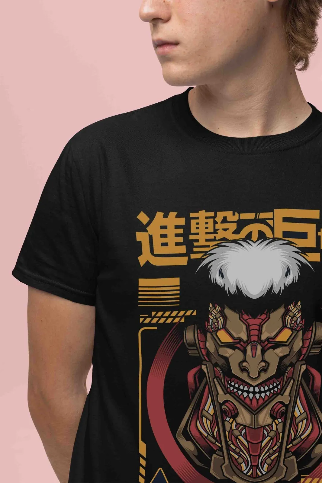 Attack On Titan Shirt Reiner Armored Tshirt AOT T-Shirt Anime Unisex Graphic Tee