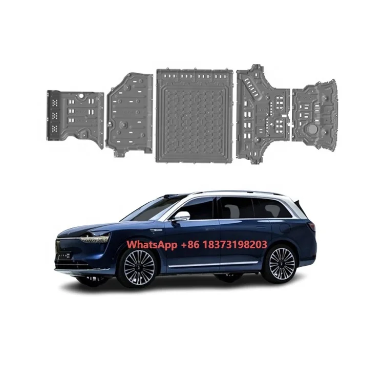 

Alloy Steel Engine Crankcase Skid Plates for AITO M9 3D Aluminum Alloy Cover Undercarriage Bottom Protection Skid Plate