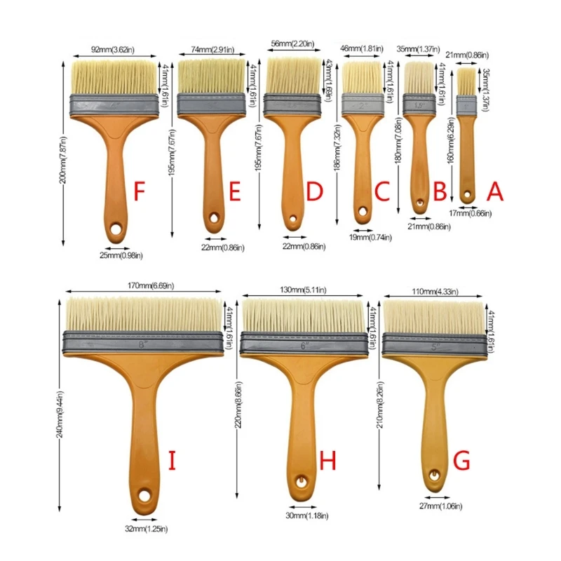 Limpiador pinceles pintura calidad, herramienta limpieza cepillos planos multiusos para eliminación efectiva del