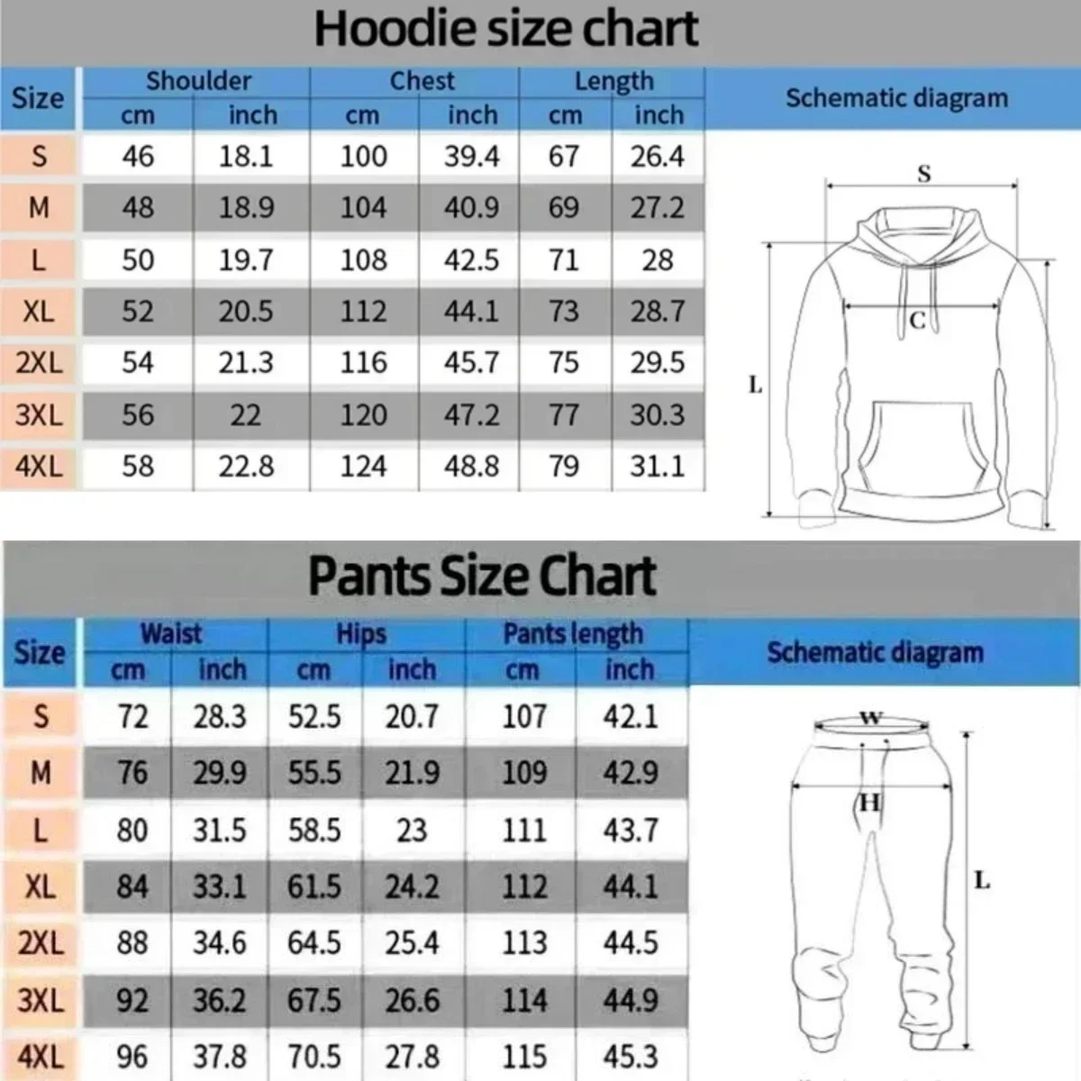 Cotton Fashion Streetwear High-quality Thickened Hoodie + Pants Two-piece Hip-hop Hoodie Clip Loose Men\'s and Women\'s Hoodies