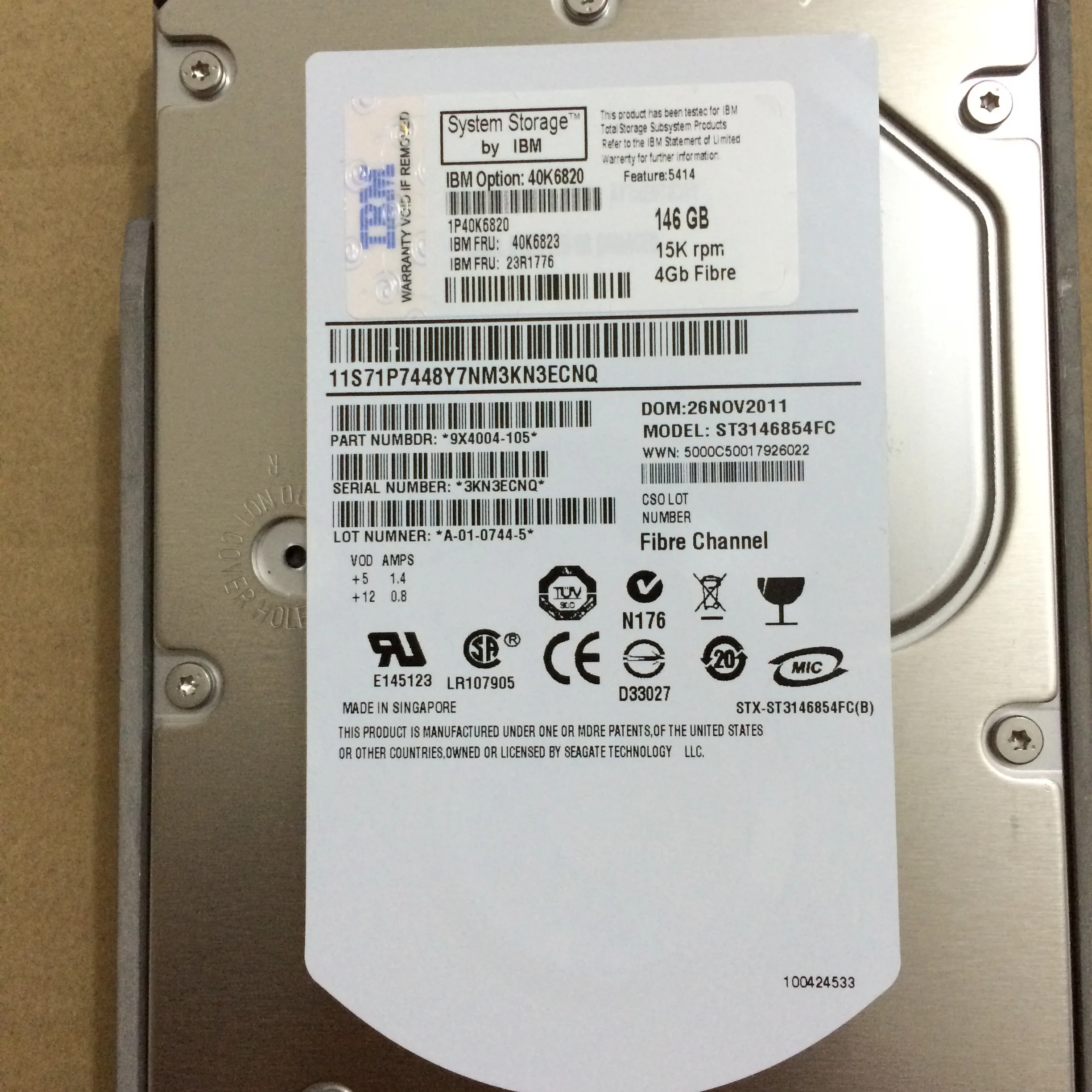 Hot Sale 00YK022 1.2TB Hdd 10000rpm 2.5inch Enterprise Sas 12gb Hard Drive With Tray For Lenovo