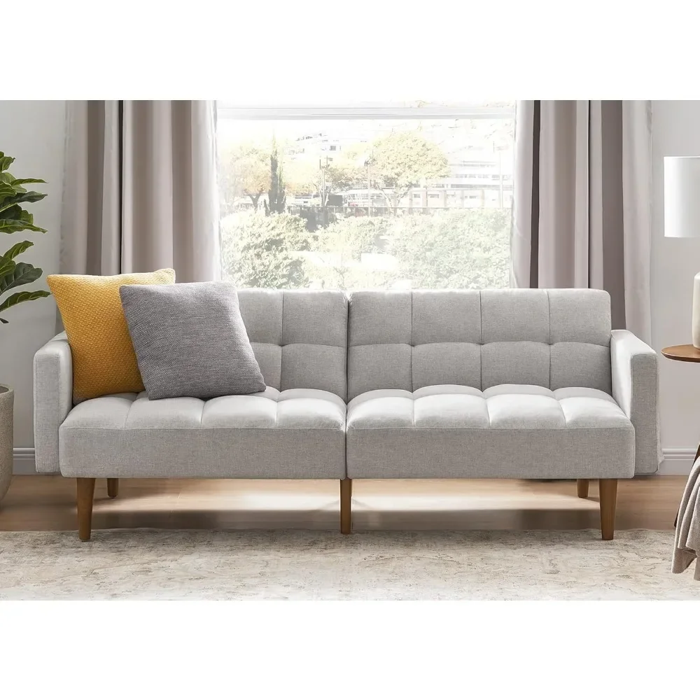 Aaron Couch,Small Sofa, Futon, Sofa Bed, Sleeper Sofa, Loveseat, Mid Century Modern Futon Couch, Sofa Cama, Couches for Living