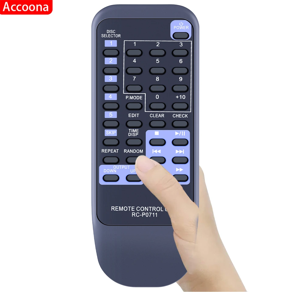 ケンウッド用の新しいリモコン,リモートコントロールRC-P0711 cd406