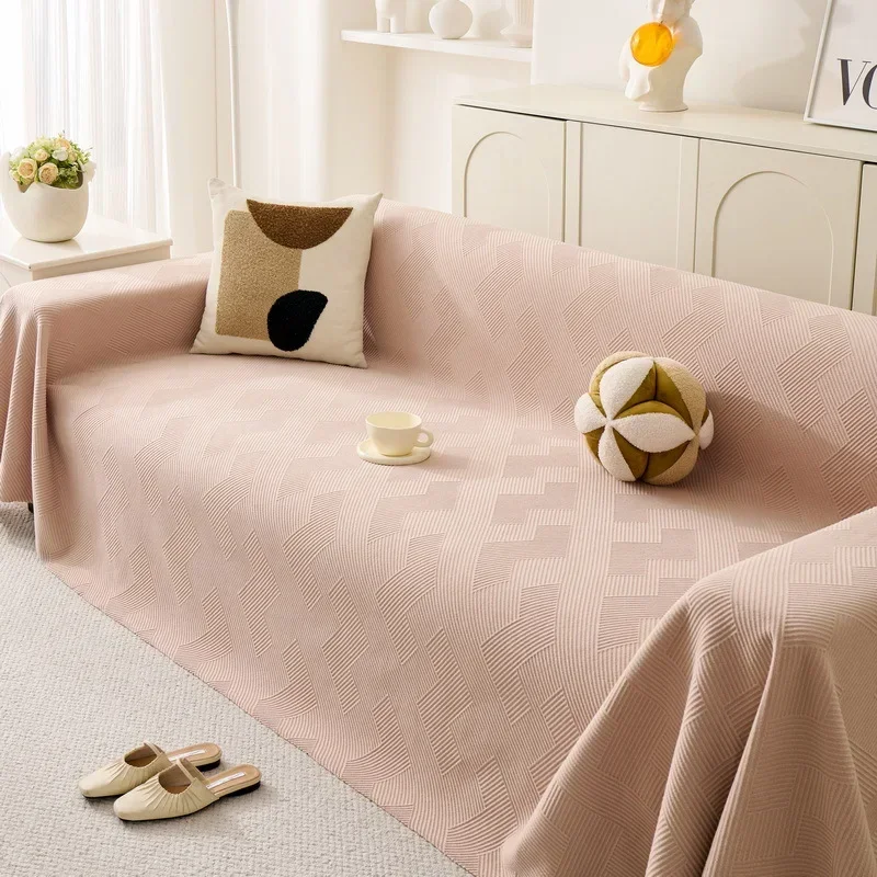 

Light Luxury Cotton Sofa Cover Non-slip Sofa Throw Blanket Dust-proof Armchair Covers Decor Nap Blanket Picnic Blanket Carpet